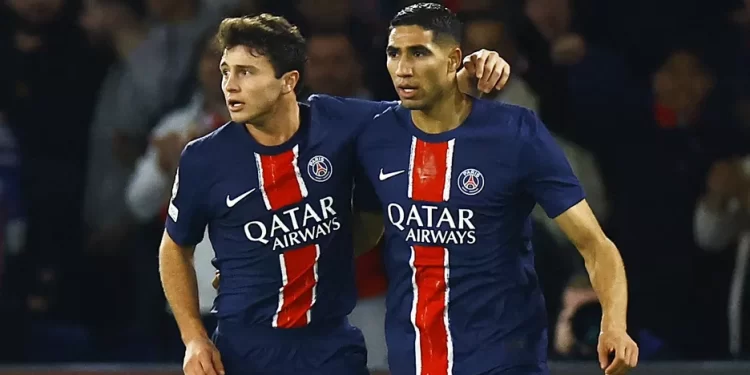 Hakimi sauve le PSG, mais le club concède le nul face au PSV Eindhoven