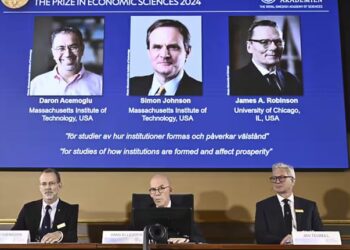 Le Nobel d’économie 2024 récompense trois chercheurs pour leurs études sur les inégalités mondiales