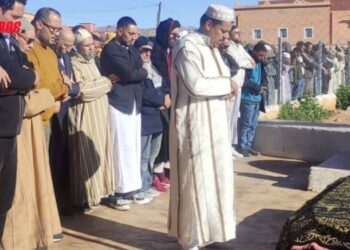 Funérailles du footballeur international Abdelaziz Barrada dans la région de Tinghir