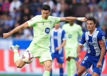 Triplé de Lewandowski : le Barça reprend la tête de la Liga