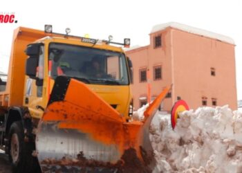 Routes bloquées neige pluie Maroc octobre 2024