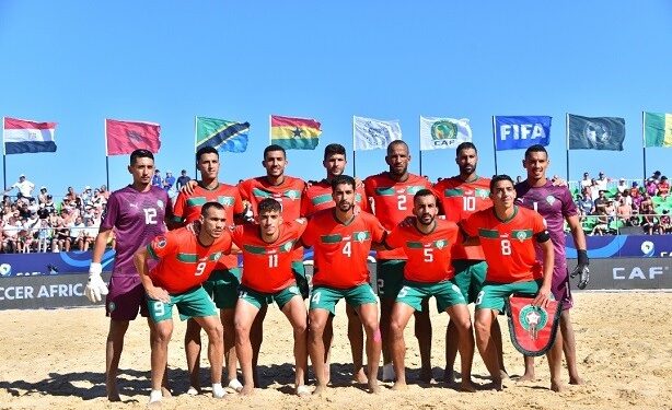 Beach soccer : le Maroc en demi-finale de la CAN