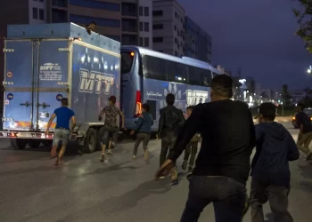 L’assaut des mineurs sur les camions vers Melilla se poursuit