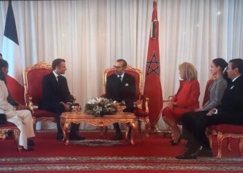 Macron et son épouse accueillis par le Roi Mohammed VI