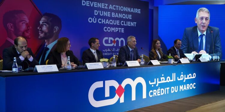 Crédit du Maroc : Un OPV couronné de succès qui renforce la confiance des investisseurs