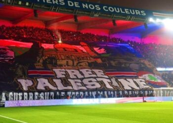 L’UEFA ne sanctionnera pas le PSG pour le tifo «Free Palestine»