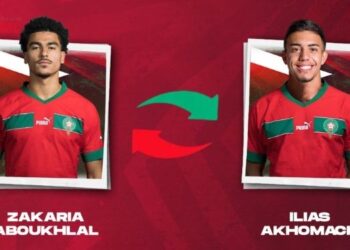 Zakaria Aboukhlal remplace Akhomach bless