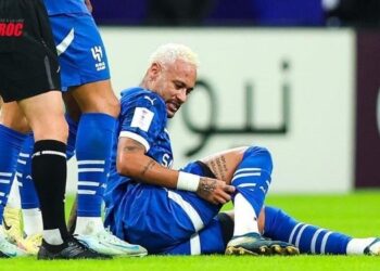 Neymar: Nouvelle blessure lors de la Ligue des Champions d’Asie