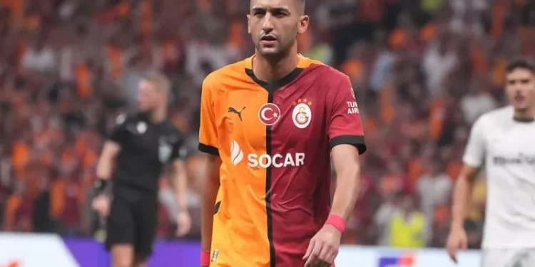 Hakim Ziyech : Entre turbulences à Galatasaray et espoir d’un retour parmi les Lions de l’Atlas