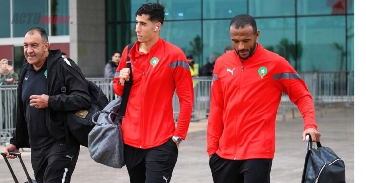 Les Lions de l’Atlas atterrissent à Oujda pour affronter le Lesotho
