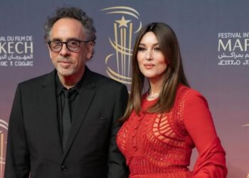 L’actrice Monica Bellucci illuline Marrakech