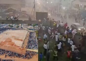 Video.. 56 morts dans une bousculade mortelle lors d’un match de football en Guinée