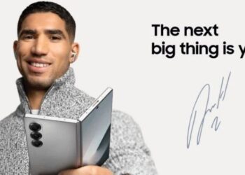 Samsung choisit Achraf Hakimi comme ambassadeur pour la région MENA