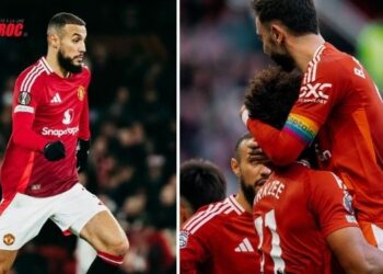 Manchester United abandonne l’idée de porter des vestes « arc-en-ciel » suite à l’affaire Mazraoui