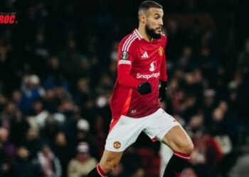 Noussair Mazraoui élu meilleur joueur de Manchester United en novembre