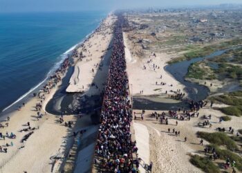 Nord de Gaza : un retour au bercail empreint d’émotion et de résilience après 15 mois d’exil