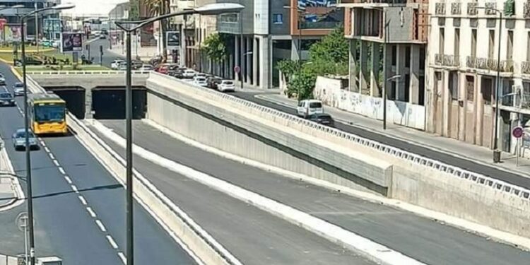 Casablanca : la trémie Hadj Omar Riffi en travaux pour une modernisation urbaine