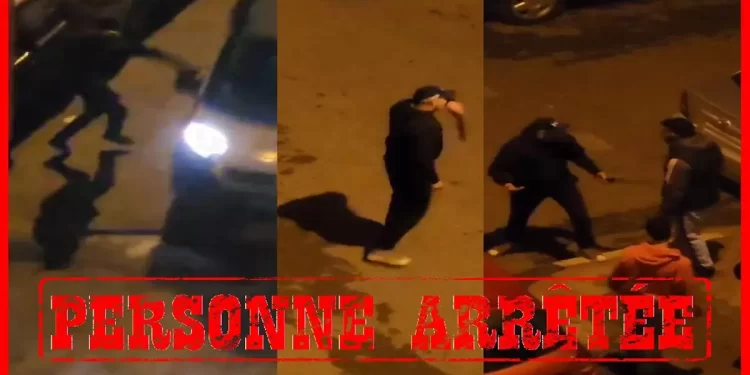 Intervention policière musclée à Casablanca pour arrêter un individu très violent