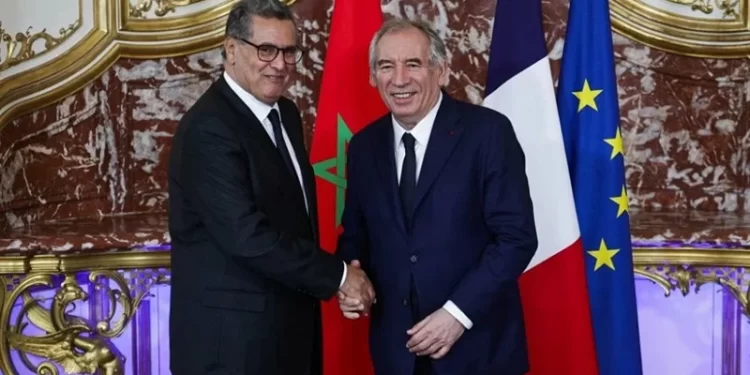 Tour d’honneur pour Aziz Akhannouch à Paris