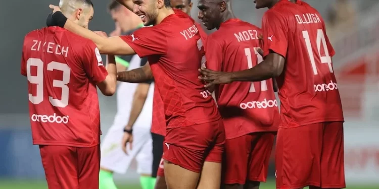 Premier but de Hakim Ziyech sous les couleurs d’Al-Duhail, le retour en grâce