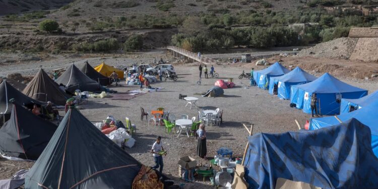 Les oubliés du séisme du Haouz prévoient de descendre à Marrakech