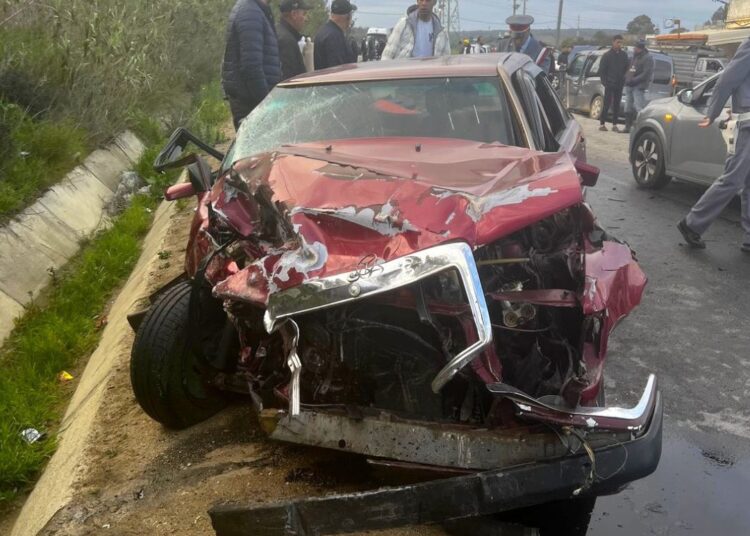 En images: Deux accidents mortels à Tanger font 2 morts et 7 blessés