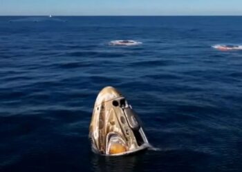 Vidéo : Le retour sur Terre de deux astronautes après 9 mois passés dans l’espace