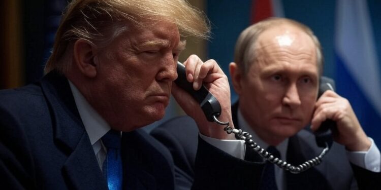 Poutine et Trump au téléphone aujourd’hui : un dialogue historique ou une façade ?