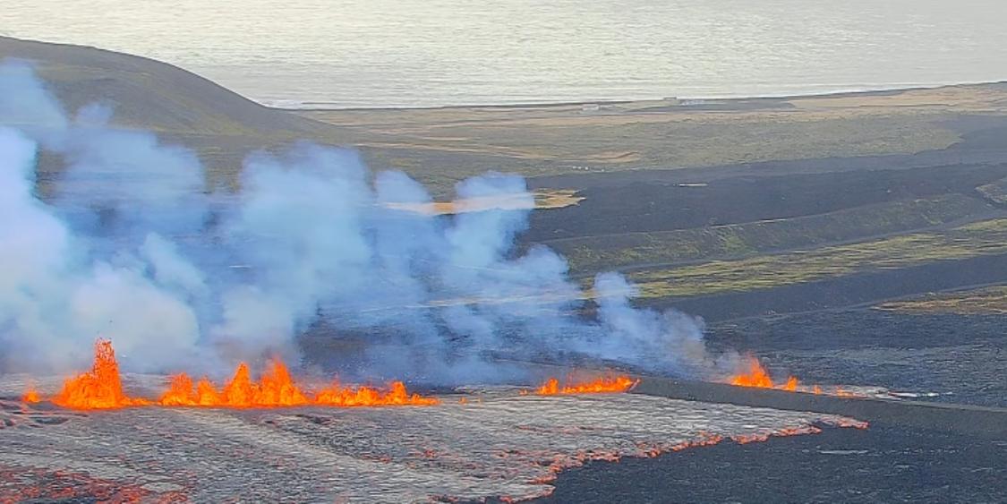 Vidéo… Les premiers moments de l’éruption volcanique en Islande