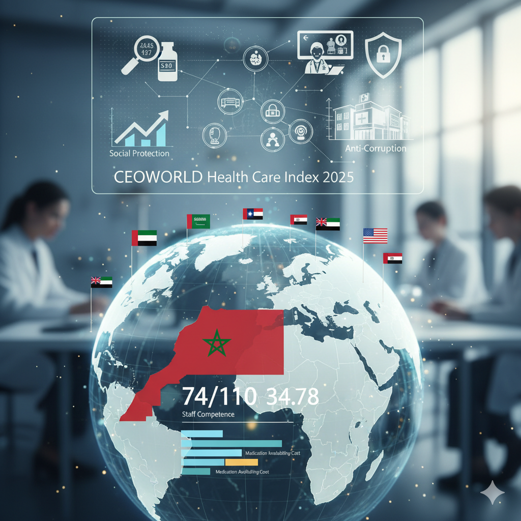Sant Le Maroc 74 Sur 110 Au Health Care Index 2025 De CEOWORLD Sant Le Maroc 74 Sur 110 Au Health Care Index 2025 De CEOWORLD