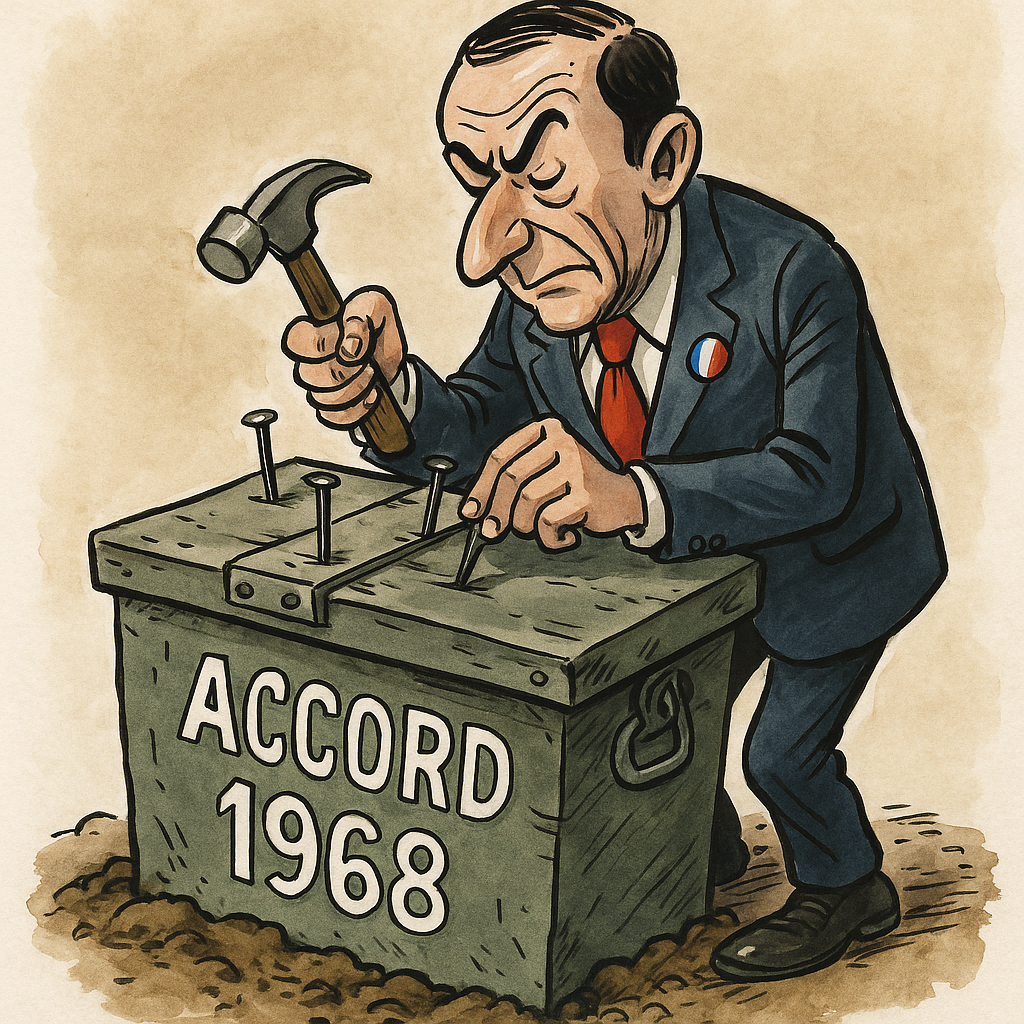 Dernier clou dans le cercueil des relations France-Algérie