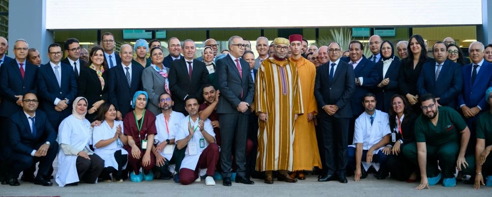 Le Roi inaugure le CHU International Mohammed VI de Rabat et accélère la mise en service du CHU d’Agadir
