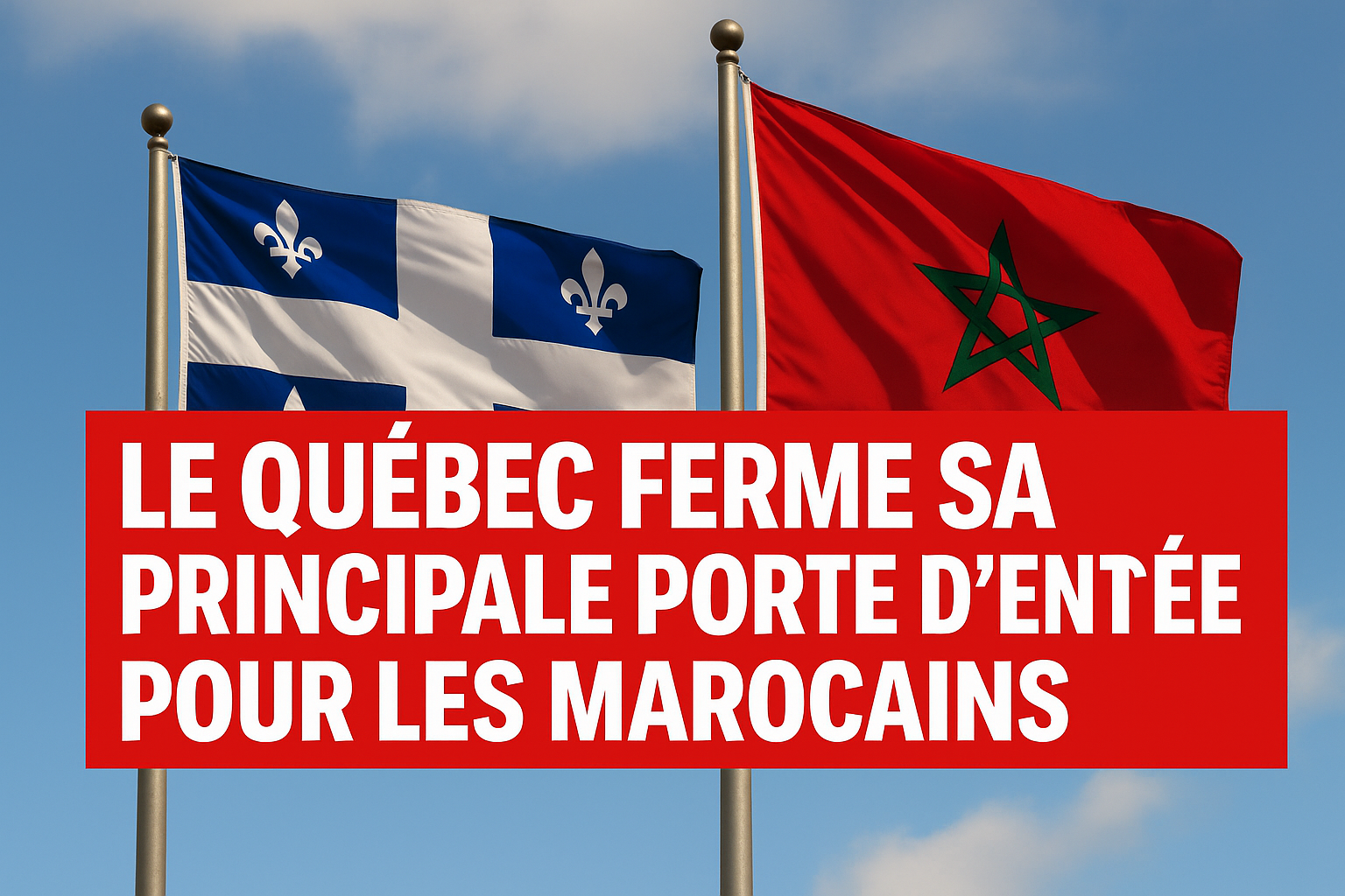 Le Québec ferme sa principale porte d’entrée pour les Marocains