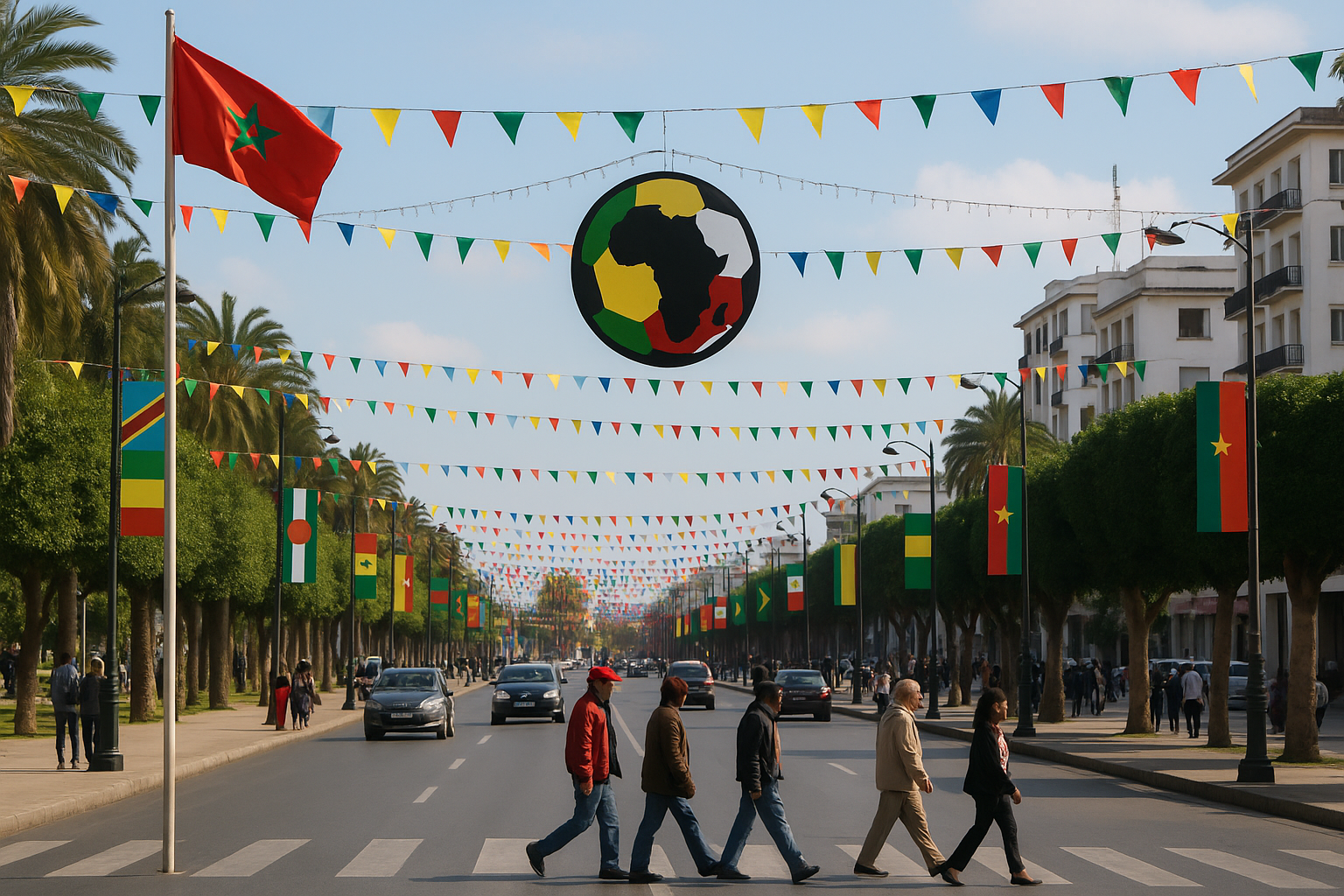 À quelques jours de la CAN, les villes marocaines encore loin des couleurs de l’Afrique
