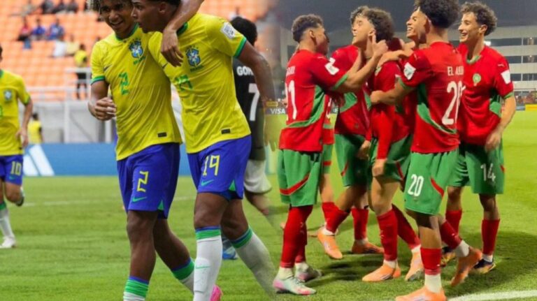 Mondial U17 : le Maroc tombe en héros face au Brésil (2-1)