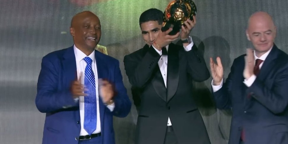 Hakimi remporte le titre de meilleur joueur africain après