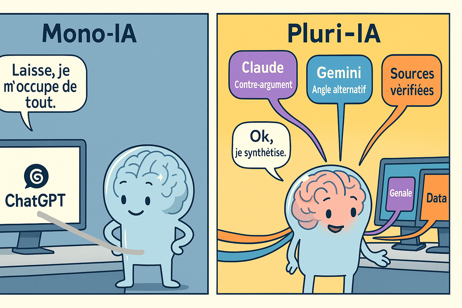 Et si n’utiliser que ChatGPT était dangereux pour la santé ?