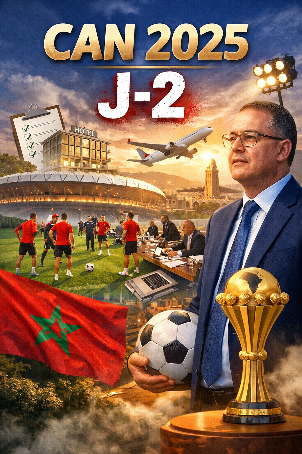 Focus CAN 2025 à J-2 : Tout est prêt pour le sacre… et le reste