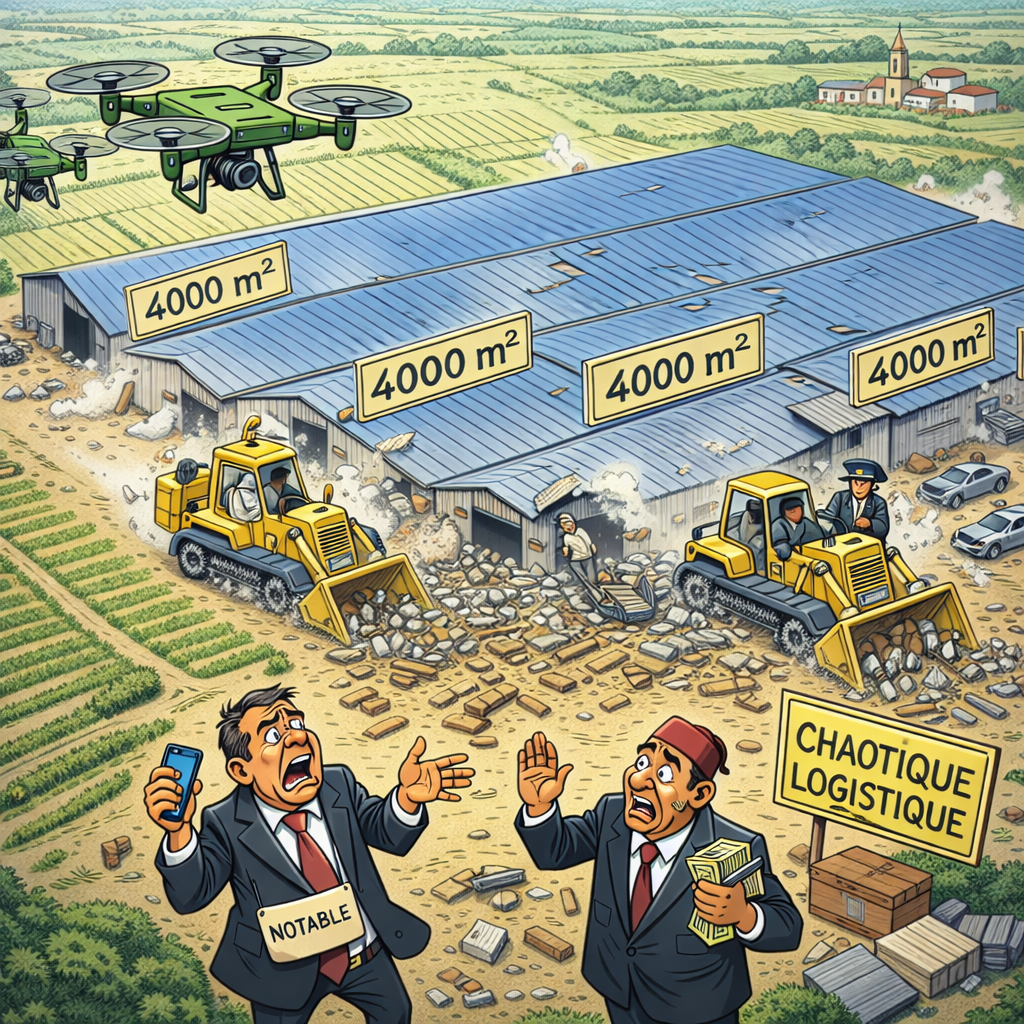 Casablanca-Settat : démolitions massives d’entrepôts illégaux, y compris liés à des “notables”