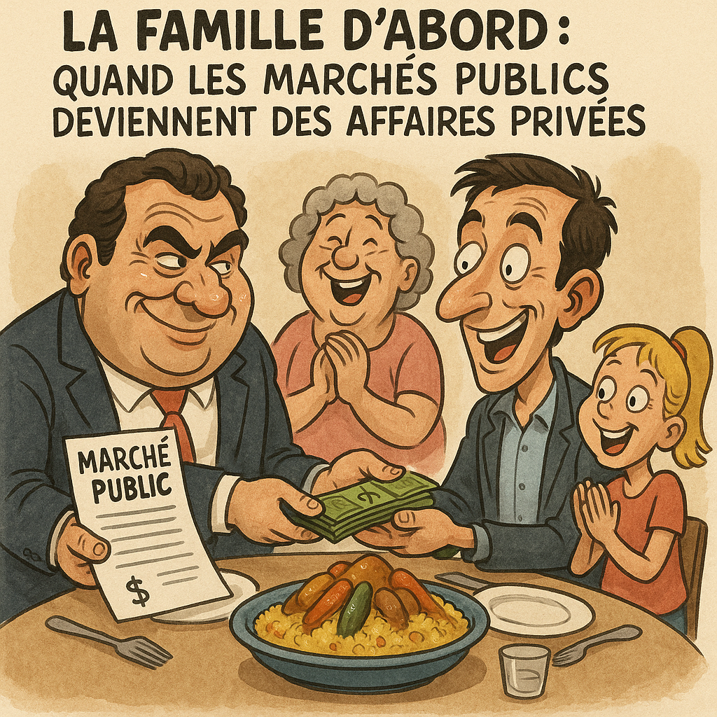 « La famille d’abord » : quand les marchés publics deviennent des affaires privées