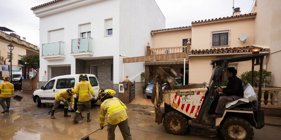 Pluies torrentielles et inondations dans le sud de l&rsquo;Espagne sans faire de victimes
