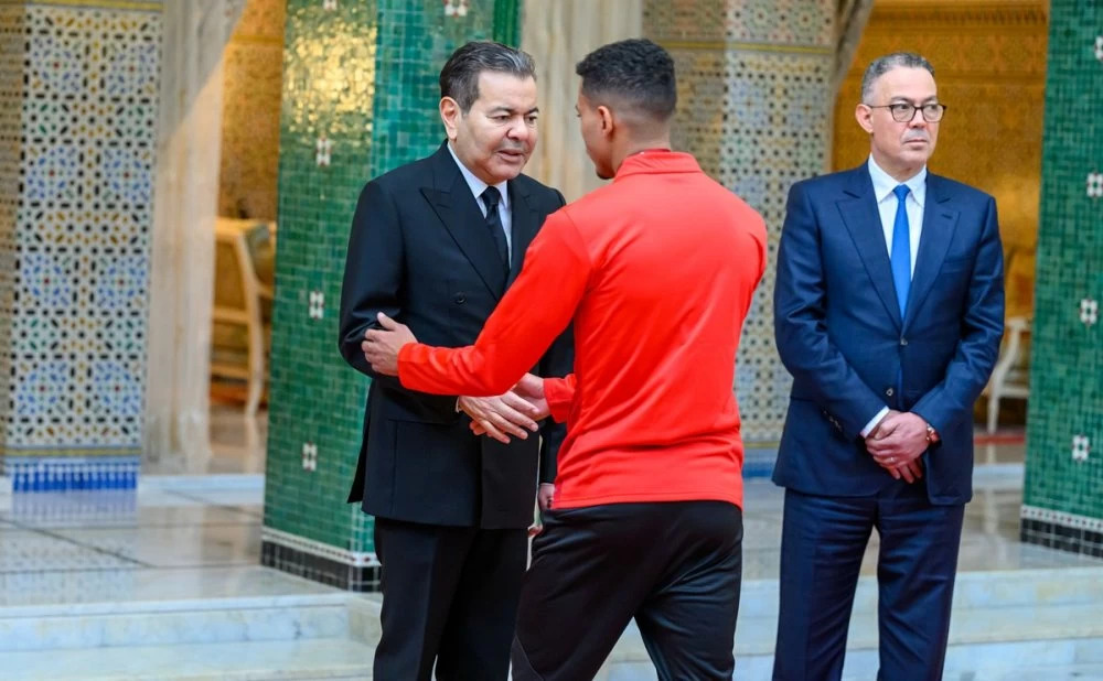 Sur Hautes Instructions Royales, le Prince Moulay Rachid reçoit les Lions de l’Atlas, finalistes de la CAN 2025