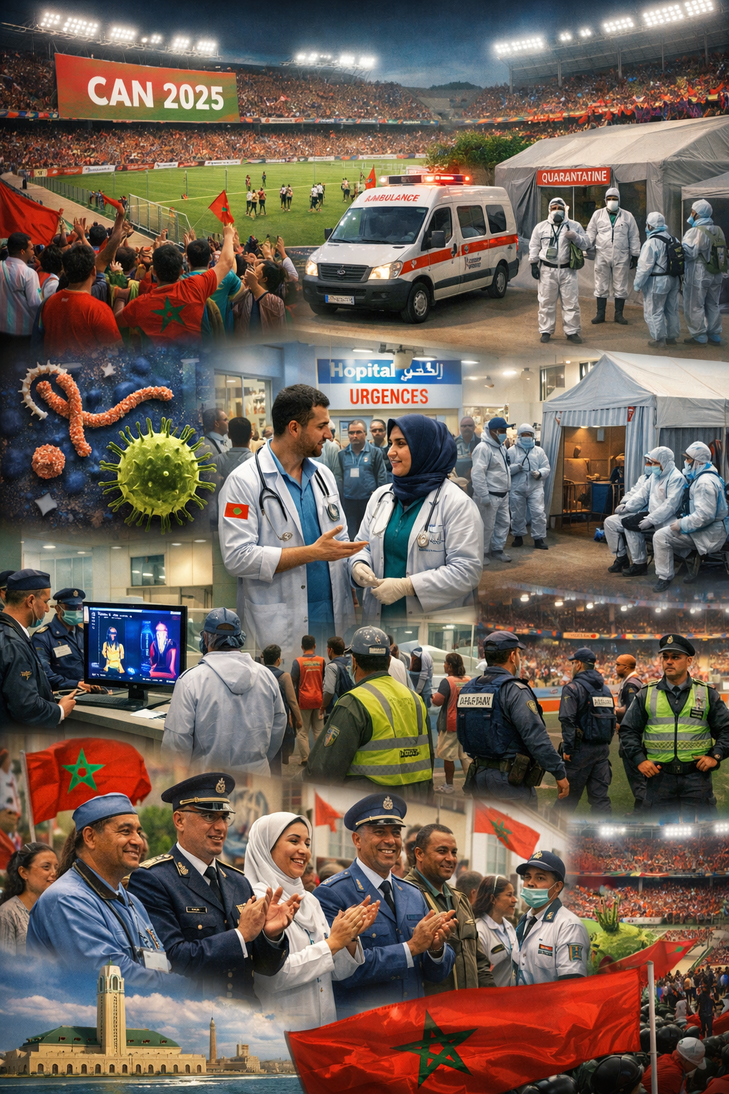 Focus CAN 2025 : le Maroc réussit son pari sanitaire