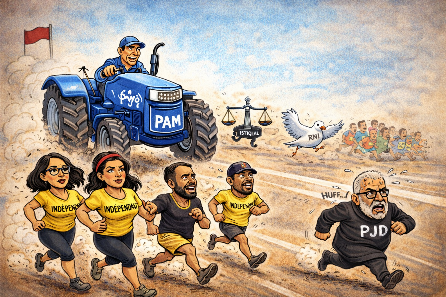 Le PAM se voit vainqueur des élections 2026