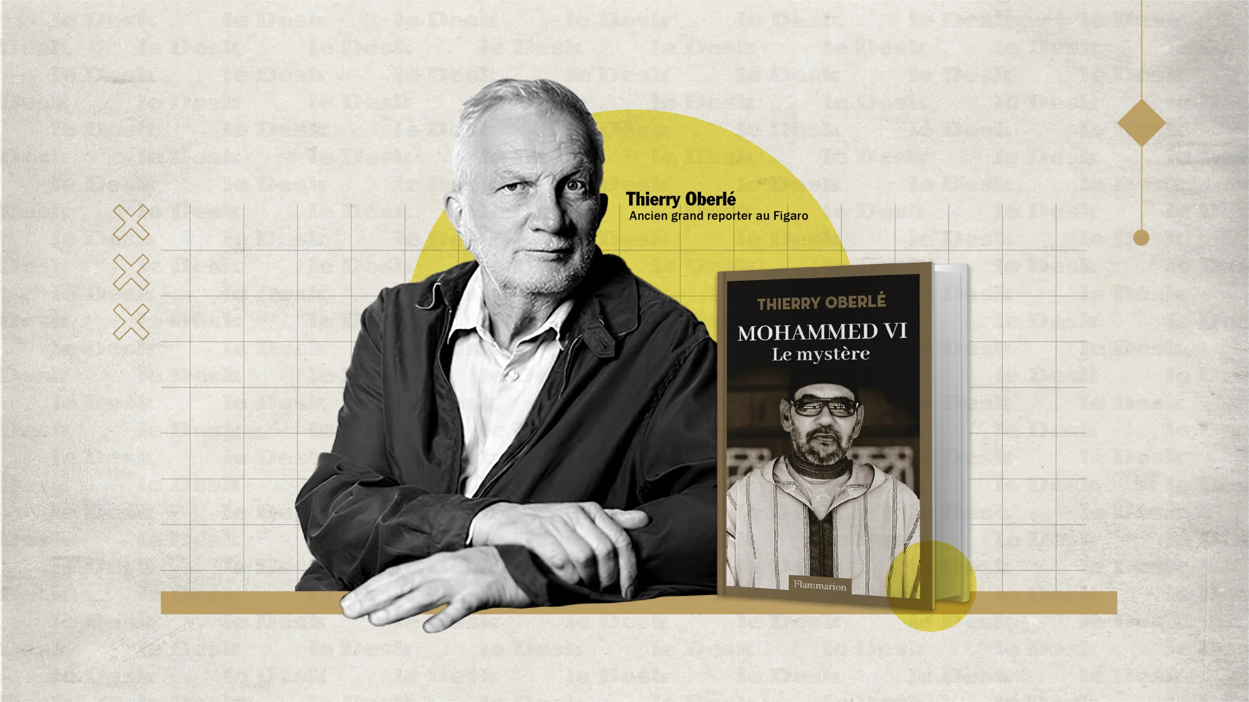 Nouveau livre de bas étage sur le Roi Mohamed VI