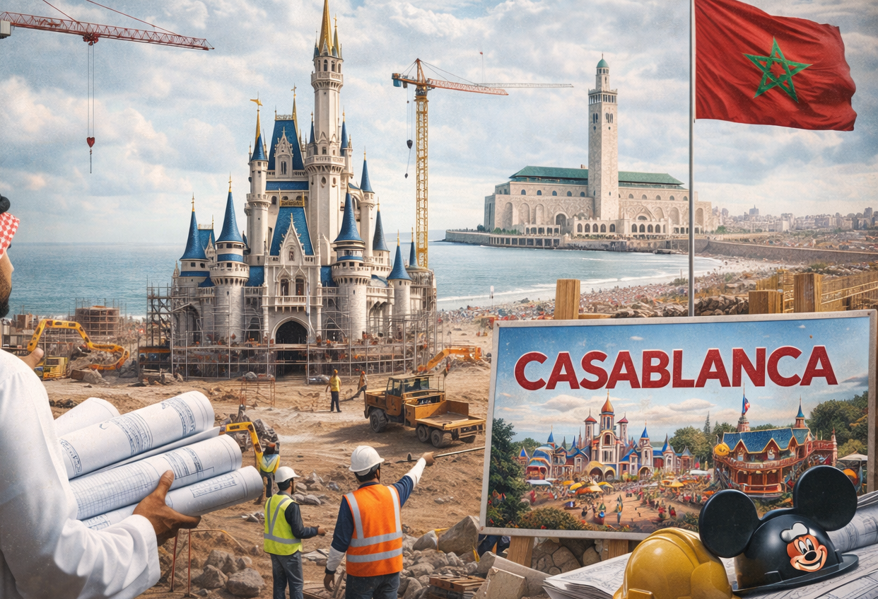 Un parc d&rsquo;attractions Disney en projet à Casablanca