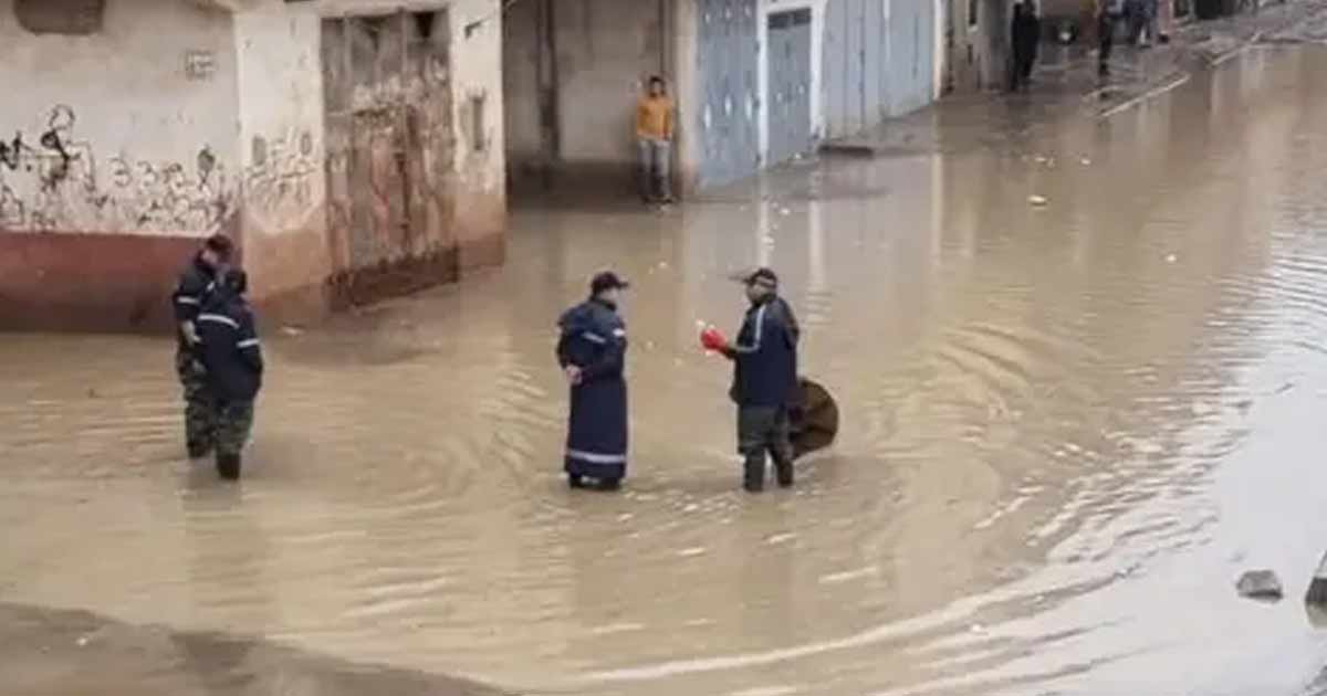 Graves inondations à Ksar El Kébir