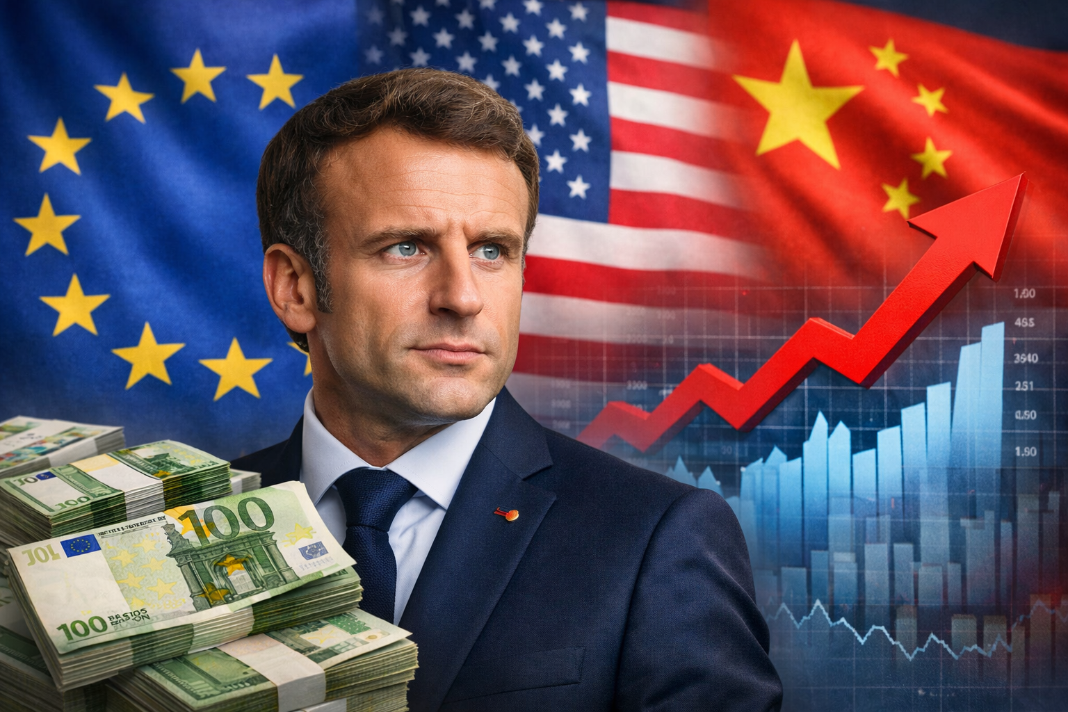 Macron relance les eurobonds : la dette commune, arme stratégique face à Washington et Pékin