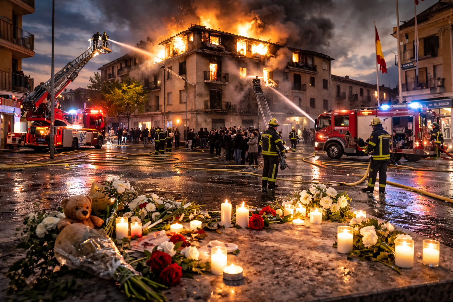 Cinq jeunes Marocains périssent dans un incendie en Espagne