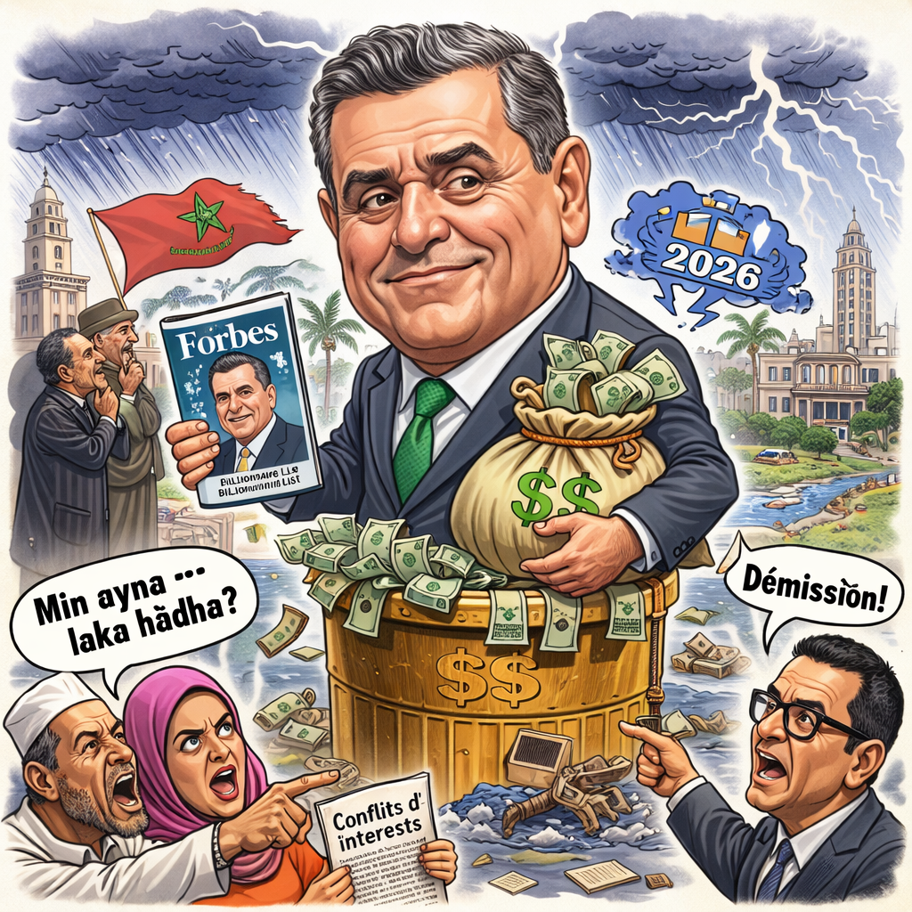 L&rsquo;enrichissement pousse Akhannouch vers la sortie